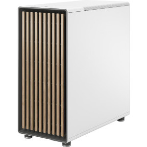 Fractal Design North Chalk White TG Clear
