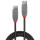 Cablu periferice LINDY Anthra, USB 2.0 Male tip A - USB 2.0 Female tip A, 2m, negru-gri