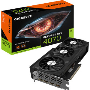 GIGABYTE GeForce RTX 4070 WINDFORCE OC V2 12GB GDDR6 192-bit DLSS 3.0