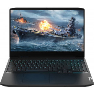 Lenovo Gaming 15.6'' IdeaPad 3 15ARH05, FHD IPS, Procesor AMD Ryzen™ 7 4800H (8M Cache, up to 4.2 GHz), 8GB DDR4, 512GB SSD, GeForce GTX 1650 4GB, Free DOS, Onyx Black