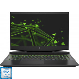 HP Gaming 15.6'' Pavilion 15-dk0036nq, FHD IPS, Procesor Intel® Core™ i7-9750H (12M Cache, up to 4.50 GHz), 16GB DDR4, 1TB 7200 RPM + 256GB SSD, GeForce GTX 1660 Ti 6GB, FreeDos, Shadow Black