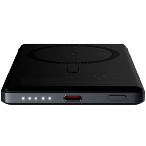 Allity APB-300, 5000 mAh, 1x USB-C, 20 W, QuickCharge, MagSafe, Silver