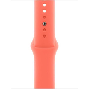 Apple Sport Band, 42mm Tangerine (SEASONAL) - S/M