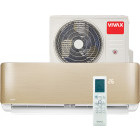Aer conditionat VIVAX R-Design Gold, 9000 BTU, Clasa A+++/A++, Wi-Fi, Inverter, Golden Fin, Ionizator + Kit instalare inclus