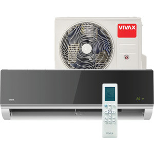 Aer conditionat VIVAX R-Design Mirror, 18000 BTU, Clasa A++/A+, Wi-Fi, Inverter, Golden Fin, Ionizator + Kit instalare inclus