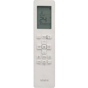 VIVAX H+ Design White, 12000 BTU, Clasa A+++/A++, Wi-Fi Ready, Inverter, Golden Fin, Ionizator