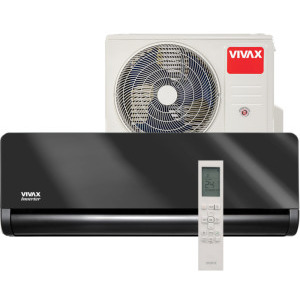 Aer conditionat VIVAX H+ Design Mirror, 12000 BTU, Clasa A+++/A++, Wi-Fi, Inverter, Golden Fin, Ionizator + Kit instalare inclus
