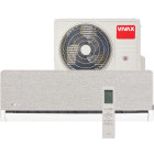 Aer conditionat VIVAX H+ Design Silver, 18000 BTU, Clasa A++/A+, Wi-Fi, Inverter, Golden Fin, Ionizator + Kit instalare inclus