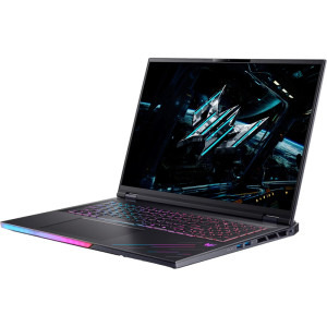 Acer Gaming 18'' Predator Helios 18 AI PH18-73, WQXGA Mini LED 250Hz, Procesor Intel® Core™ Ultra 9 275HX (36M Cache, up to 5.40 GHz), 96GB DDR5, 1TB + 1TB SSD, GeForce RTX 5080 16GB, Win 11 Pro, Abyssal Black