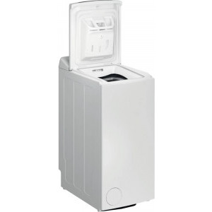 Whirlpool verticala TDLR65230SSEUN, 6.5 kg, 1200 RPM, Clasa D, 6th Sense, Alb