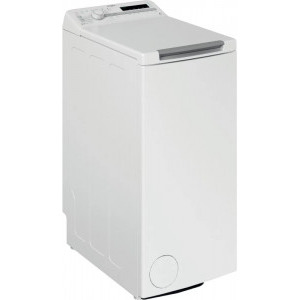 Whirlpool verticala TDLR65230SSEUN, 6.5 kg, 1200 RPM, Clasa D, 6th Sense, Alb