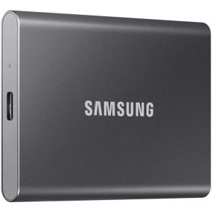 SSD Samsung Portable T7 Titan Grey 4TB USB 3.2 tip C