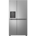 Frigider Side By Side LG GSL40PYPE, 638 L, Clasa E, No Frost, Smart Inverter, LinearCooling, Smart Diagnosis, Dozator apa & gheata, Control electronic, 179 cm, Argintiu