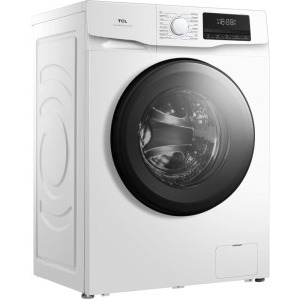 TCL FF1014WA1, 10 kg, 1400 RPM, Clasa A, Inverter, Steam Wash, Drum Clean, Honeycomb Drum, Alb