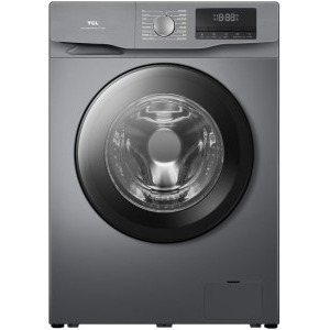 Masina de spalat rufe TCL FF1014SA1, 10 kg, 1400 RPM, Clasa A, Inverter, Steam Wash, Drum Clean, Honeycomb Drum, Argintiu