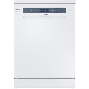 Masina de spalat vase Candy CF 4C6F0W, Clasa C, 14 seturi, 8 programe, Inverter, Automatic open door, Add-dish, Wash&Dry 35’, Maxi Tub, 60 cm, Alb