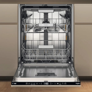 Whirlpool W7IHT40T, 15 seturi, 8 programe, Clasa C, 6th Sense, NaturalDry, PowerCleanPro, Pornire intarziata, 60 cm