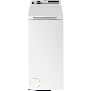 Masina de spalat rufe Whirlpool verticala TDLRB7232BSEU, 7 kg, 1200 RPM, Clasa D, Inverter, 6th Sense, FreshCare, SoftOpening, Display, Alb
