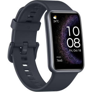 Huawei Watch Fit SE, Silicone Strap, Starry Black