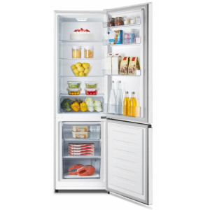 Heinner HC-HS269E++, 269 L, Clasa E, Control mecanic, Iluminare LED, 180 cm, Alb