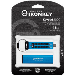 Kingston IronKey Keypad 200C 16GB USB-C