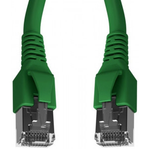Schrack CAT6a Patch Cable S/FTP 3m verde