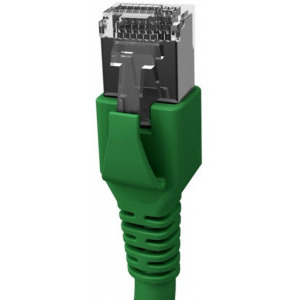 Schrack CAT6a Patch Cable S/FTP 5m verde