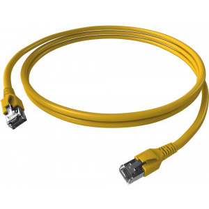 Schrack CAT6a Patch Cable S/FTP 10m galben