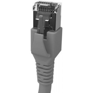 Schrack CAT6a Patch Cable S/FTP 15m gri