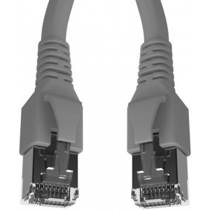 Schrack CAT6a Patch Cable S/FTP 10m gri