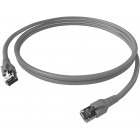Cablu retea Schrack CAT6a Patch Cable S/FTP 0.5m gri