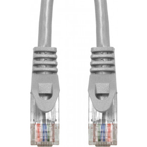 Schrack CAT6 Patch Cable U/UTP 0.5m gri
