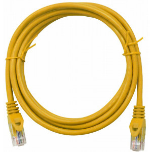 Schrack CAT6 Patch Cable U/UTP 3m galben