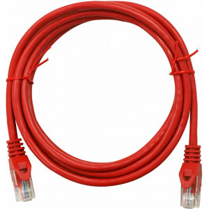 Schrack CAT6 Patch Cable U/UTP 10m rosu