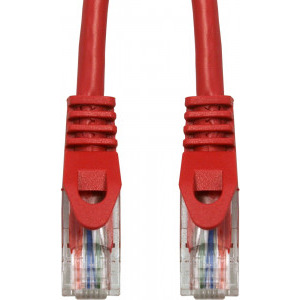 Schrack CAT6 Patch Cable U/UTP 10m rosu