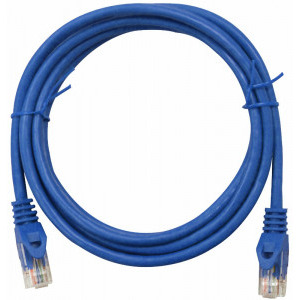 Schrack Cat.5 Patch Cable U/UTP 10m albastru