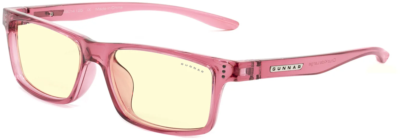 Ochelari protectie Monitor Gunnar Cruz Kids Large Pink Amber 8-12 ani Kids Large