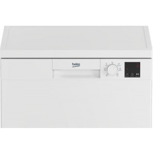 Beko DVN06430W, 14 seturi, 6 programe, Clasa D, Automatic Door Opening, AutoGlassShield, 60 cm, Alb