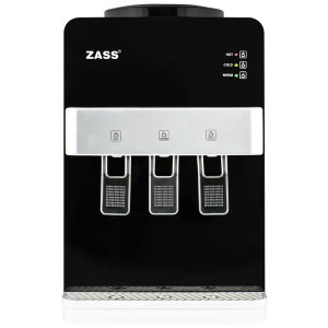 Dozator apa ZASS de birou, ZTWD 14C cu compresor, Putere incalzire 550W, putere racire 90W, functional cu bidoane de apa 11 l si 19 l, Negru