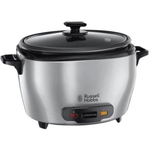 Russell Hobbs Aparat pentru gatit orez, Aparat gatit orez 23570-56, 1000W, 5L, Argintiu/Negru