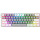 Tastatura Gaming Redragon Fizz Grey White RGB Mecanica Red Switch