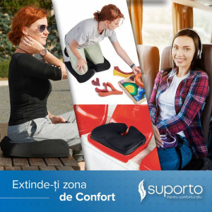 Suporto Set perna sezut si perna lombara confort