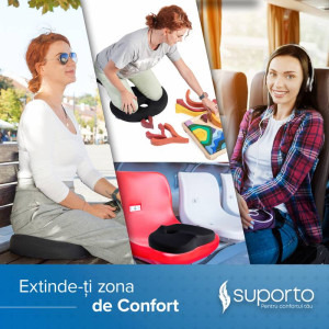 Suporto Set perna sezut si perna lombara compact