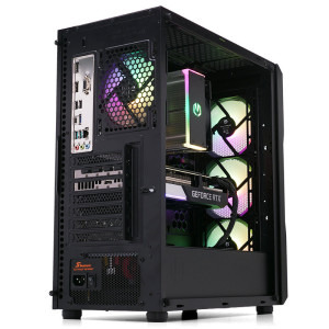 Gaming DRAGON Legendar Plus, AMD Ryzen 7 5800X 3.8GHz, 32GB DDR4, 1TB SSD + 2TB HDD, RTX 3070 8GB GDDR6, Iluminare RGB, Windows 11 Home preinstalat (Game Ready)