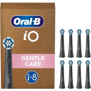 Oral-B Rezerva periuta de dinti electrica iO Gentle Care Negru, 8 buc