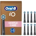 Oral-B Rezerva periuta de dinti electrica iO Gentle Care Negru, 8 buc