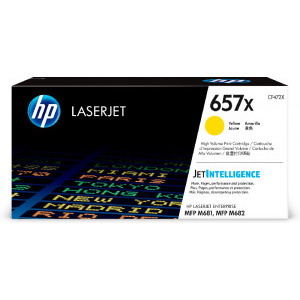 HP Toner 657X Yellow