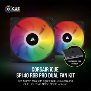 Corsair iCUE SP140 RGB PRO Performance 140mm ​Dual Fan Kit