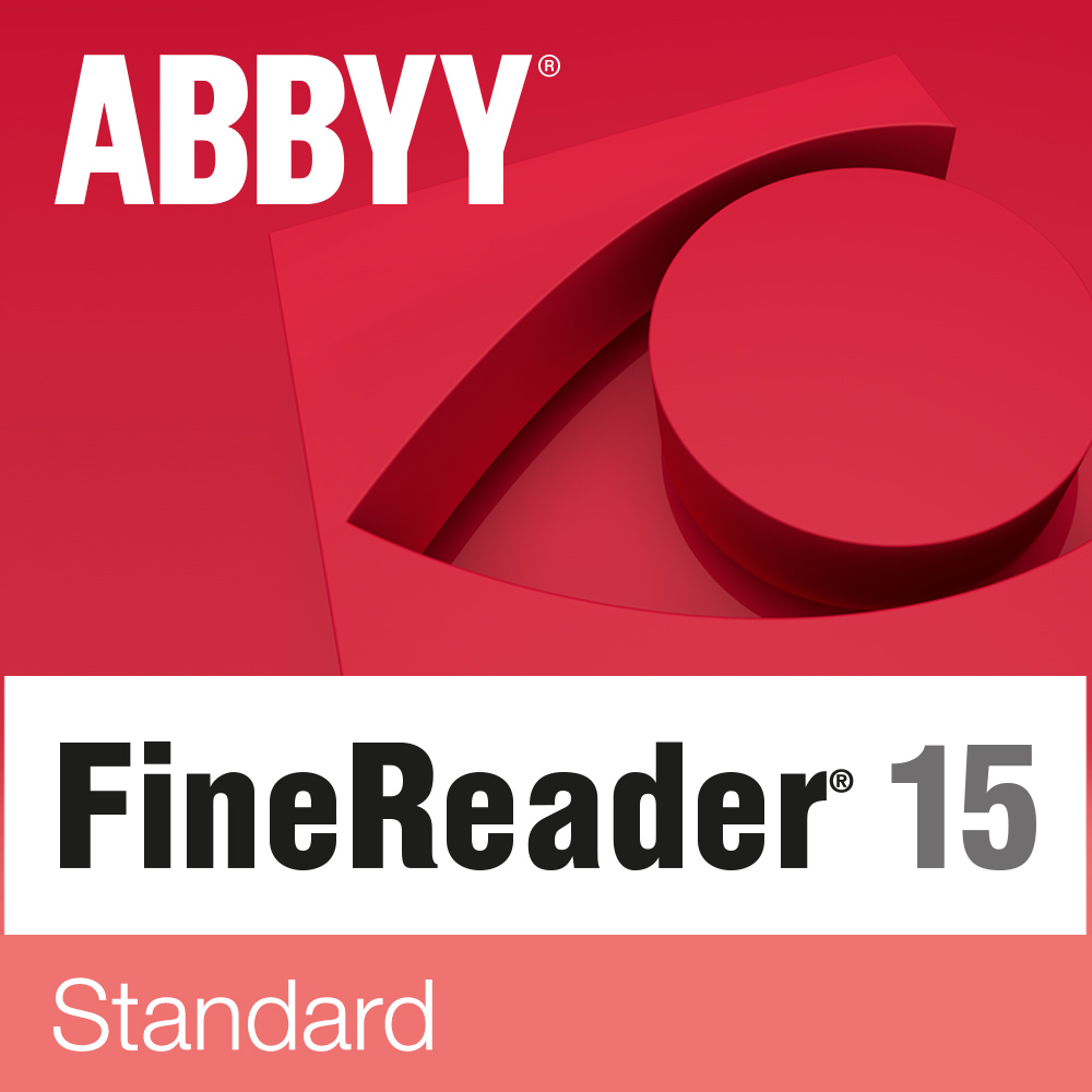 Abbyy FineReader 15 Standard, 1 user, Licenta perpetua, Electronic