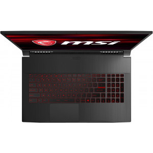 MSI Gaming 17.3'' GF75 Thin 10SDR, FHD 144Hz, Procesor Intel® Core™ i7-10750H (12M Cache, up to 5.00 GHz), 16GB DDR4, 512GB SSD, GeForce GTX 1660 Ti 6GB, Free DOS, Dark Grey